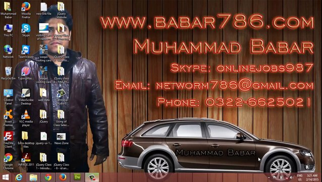 Even and Odd Selectors of jQuery Class 7 in Urdu and Hindi by Babar