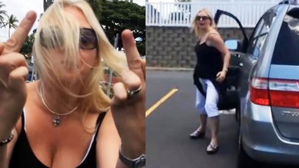 كيمبرلي أونغ تصرّخ على رايان أركاكي بالقرب من مركز منالوا للتسوق