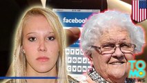 امرأة تستخدم الهاتف أثناء القيادة تقتل عجوز عمرها 89 سنة
