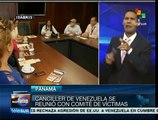 Panamá: canciller de Venezuela se reúne con Comité Víctimas Guarimbas