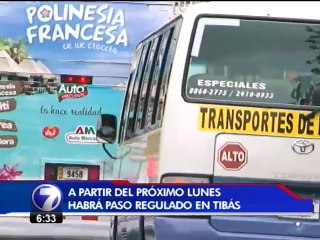 A partir del lunes habrá paso regulado por retiro de puente en Tibás