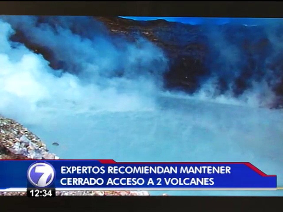 Volcanes, Red Sismológica, Parques Nacionales