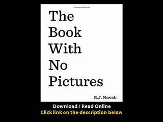 Download The Book with No Pictures By BJ Novak PDF.avi