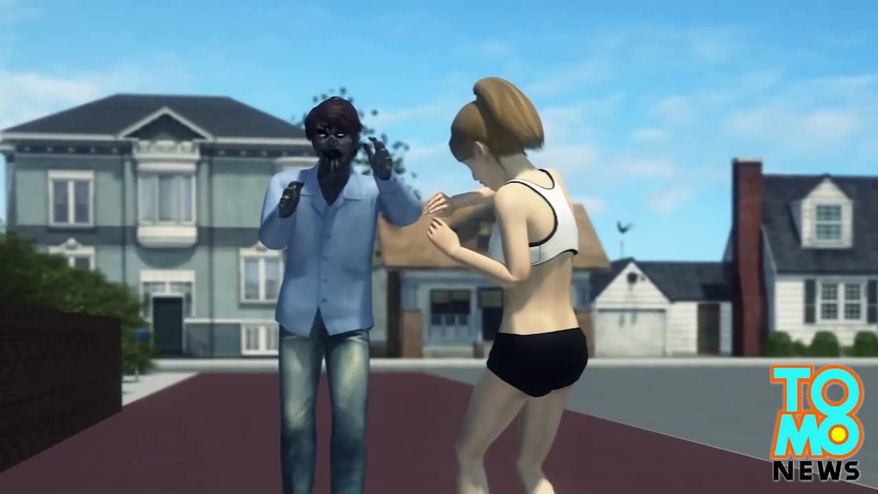 رجل مجنون يقفز عارياً في سيارة من فتحة السقف