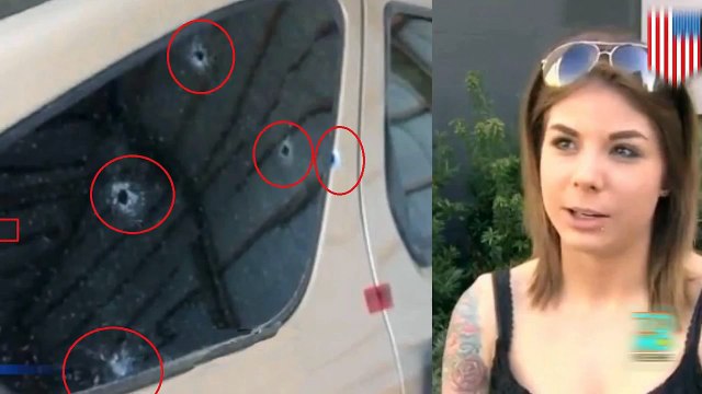 سائق أخرق يطلق النار على سيارة سيدة في واشنطن