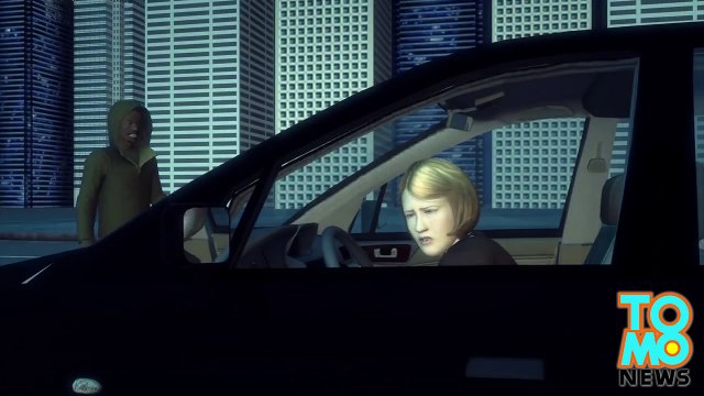 عصابة مراهقين بالمئات يقومون بمهاجمة عائلة في سيارة على طريق لويسفيل