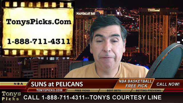 New Orleans Pelicans vs. Phoenix Suns Free Pick Prediction NBA Pro Basketball Odds Preview 4-10-2015