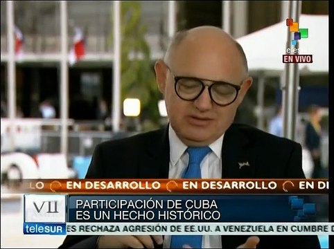 Timerman: Histórica, participación de Cuba en Cumbre de las Américas