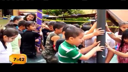 Viaje a la época de los dinosaurios durante las vacaciones