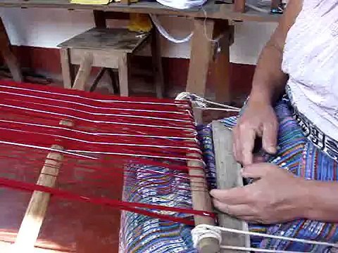 Backstrap weaving lesson