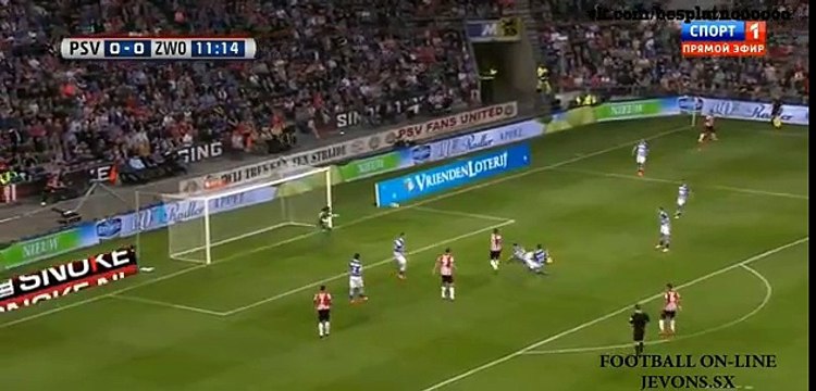 10.04.2015 - G. Wijnaldum ( 3-1 ) Fantastic goal - PSV Eindhoven vs PEC Zwolle
