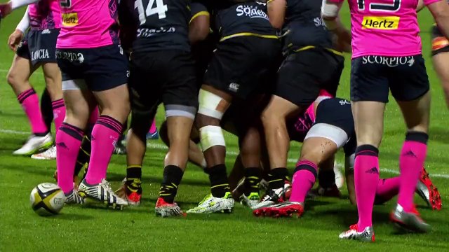 TOP14 - La Rochelle-Stade Français: Essai Eliott Roudil (LAR) - J22 - Saison 2014/2015