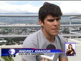 Ciclista Andrey Amador inicia su preparación para la temporada 2014