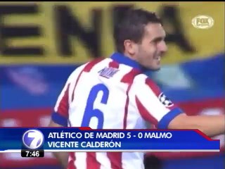 Atlético de Madrid 5 - 0 Malmo