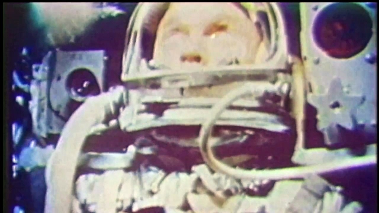 JOHN GLENN IN ORBIT