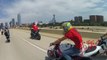Motorcycle Stunts Insane Highway Wheelie Around Shape Corner Combo Wheelies HD Dallas, TX Blox Starz