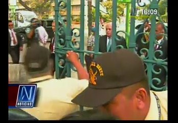 Alan García: "Cateriano puede contar con nuestro respaldo"