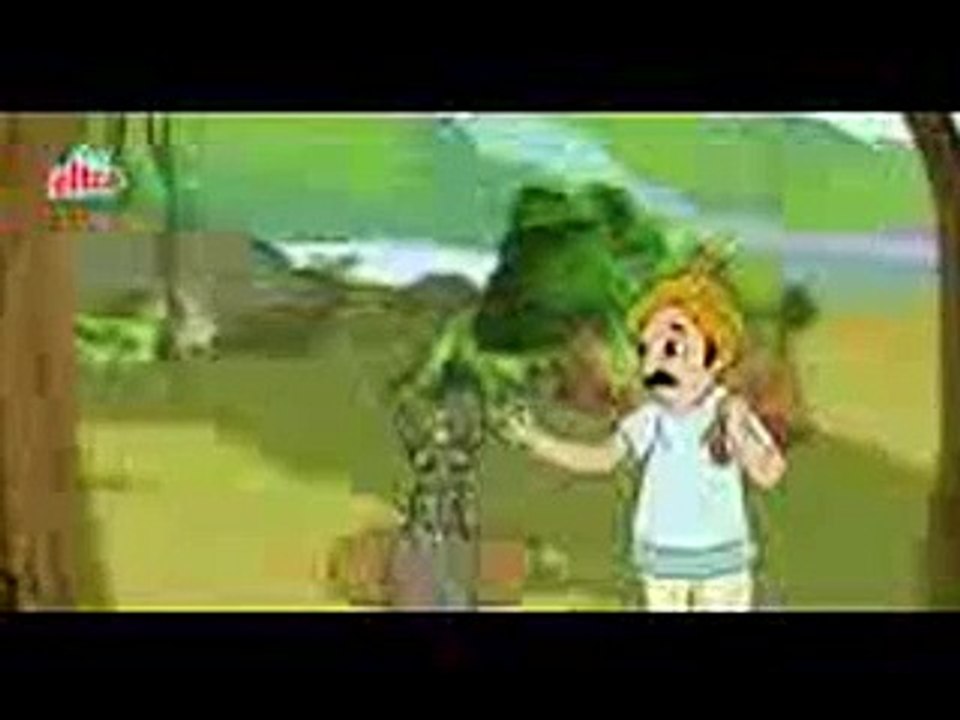 moral_stories_gadha_pani_mein_baitha_hindi_animation