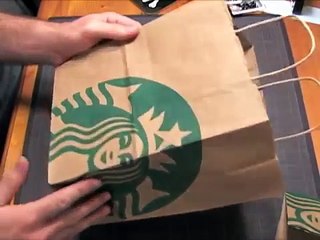 Origami Starbucks Paper Bag Wallet