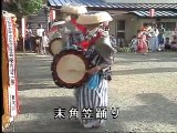 １９９１年川井村の郷土芸能「末角鹿踊」