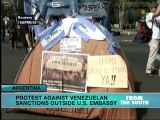 Argentine demonstrators say US out of Latin America