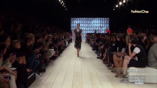 Fashion From The Runway NINA RICCI Ready-to-Wear Paris Fashion Week Spring Summer 2015