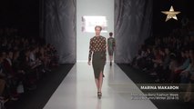 Full Shows MARINA MAKARON Mercedes-Benz Fashion Week Russia Autumn Winter 2014-15