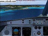 FS2004 Wilco A330 landing in Princess Juliana, St Maarten