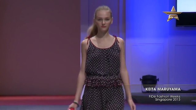 Fashion Week KEITA MARUMAYA FIDé Fashion Weeks Singapore 2013