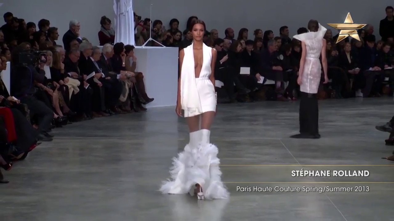 Fashion Week STÉPHANE ROLLAND Paris Haute Couture Spring Summer 2013