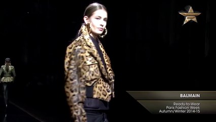 Fashion Week Balmain Ready-to-Wear Paris Fashion Week Autumn Winter 2014-15