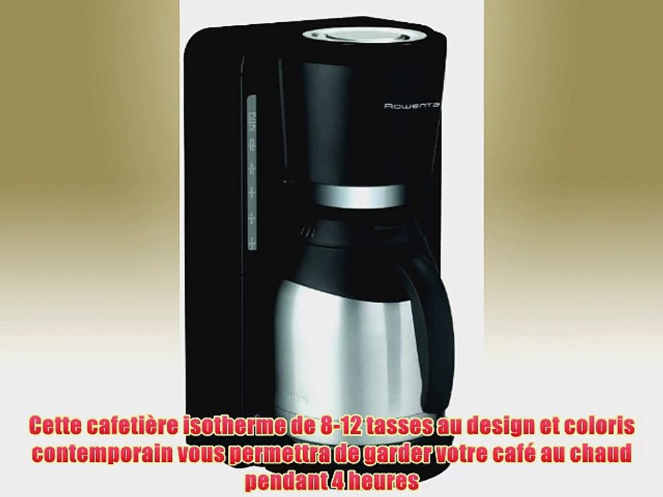 Rowenta CT3818 10 Cafetiere Isotherme Adagio