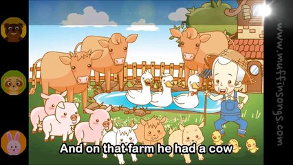 Muffin Songs - Animal Sound Songs (Medley) |  Nursery Rhymes Collection | Old MacDonald