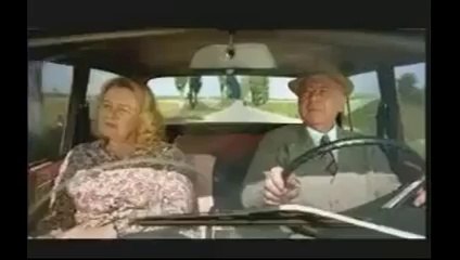 Old Woman Fake Driving