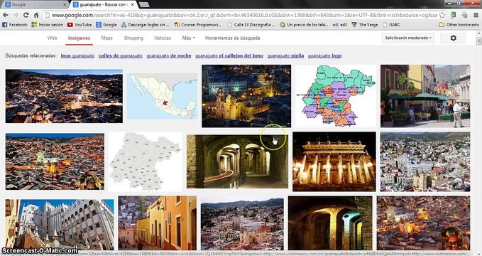 guardar imagenes como, desde el internet