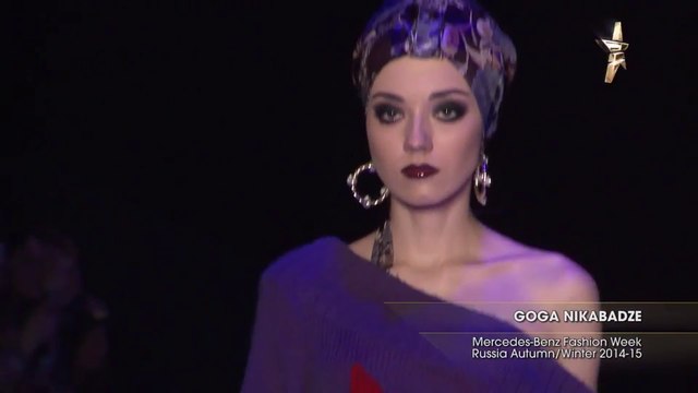 Full Shows GOGA NIKABADZE Mercedes-Benz Fashion Week Russia Autumn Winter 2014-15 Part 1
