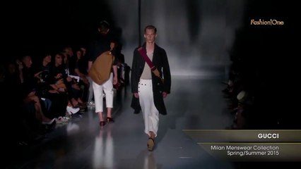 Men Gucci Milan Menswear Collection Spring Summer 2015