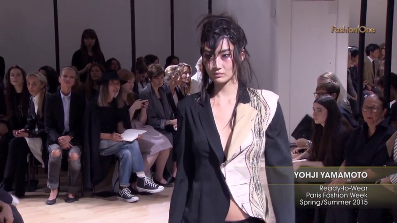 Fashion Week From The Runway YOHJI YAMAMOTO Ready-to-Wear Paris Fashion Week Spring Summer 2015