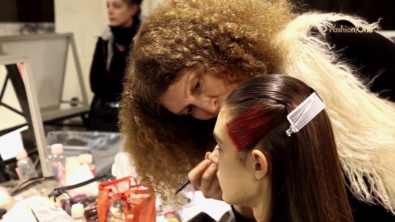 Backstage MASHA MA Ready-to-Wear Paris Fashion Week Autumn Winter 2014-15