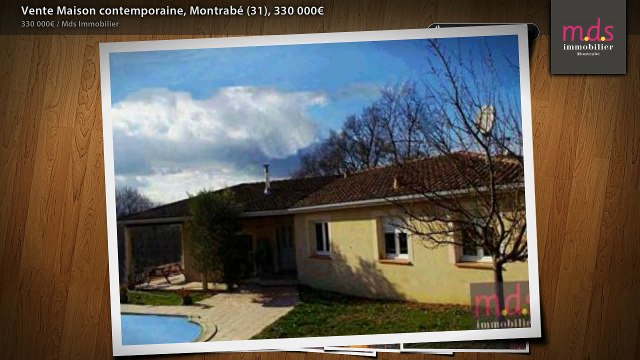 Vente Maison contemporaine, Montrabé (31), 330 000€