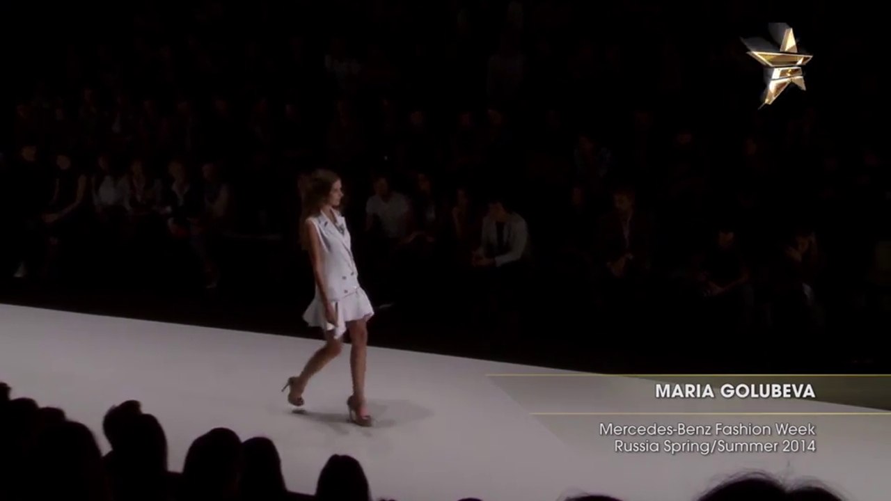 Full Shows MARIA GOLUBEVA Mercedes-Benz Fashion Week Russia Spring Summer 2014 Part 1
