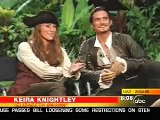 Keira Knightley, Orlando Bloom: Pirates of the Caribbean Dead Man's Chest interview