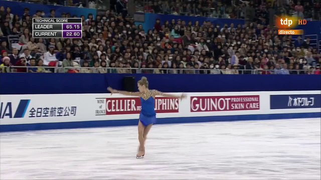 2015 World Figure Skating Championships. Ladies - FP. Elena RADIONOVA