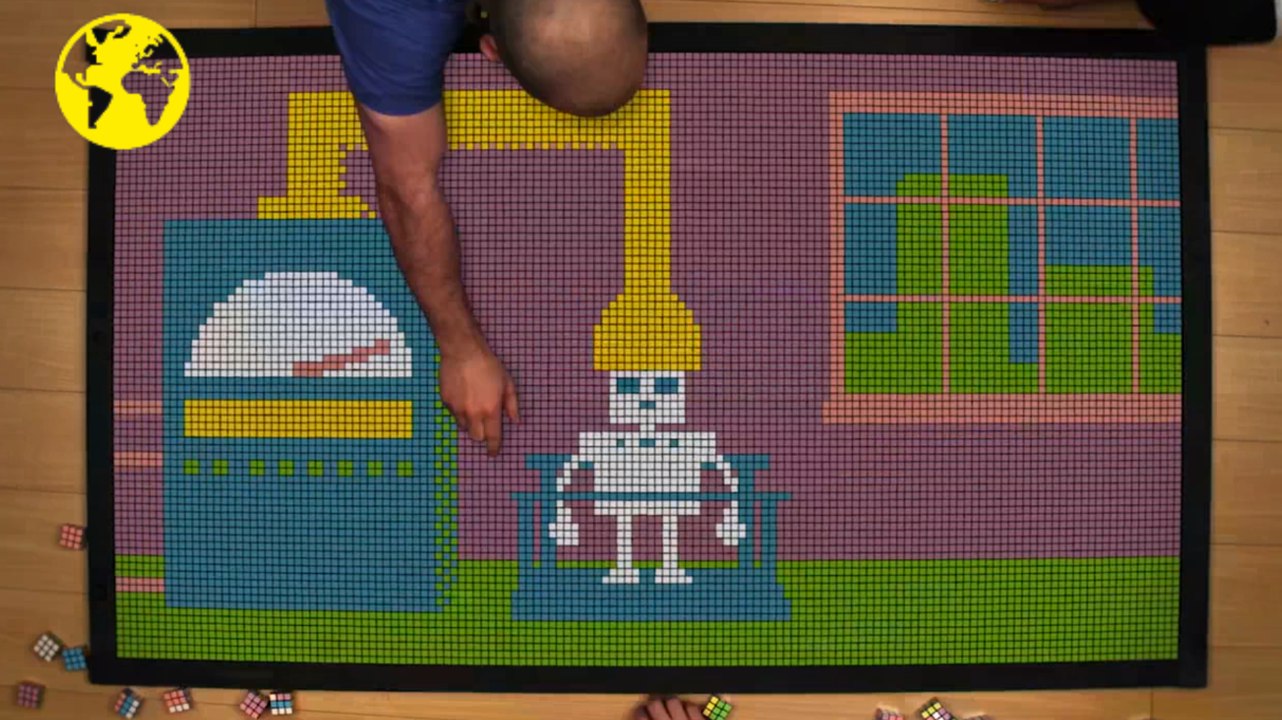 Du stop motion en Rubik's Cube, un étrange caméléon et des robots danseurs  : tour du monde des vidéos de la semaine