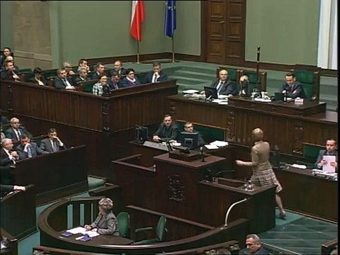 Poseł Janina Okrągły - Wystąpienie z dnia 09 kwietnia 2015 roku.