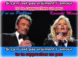 KARAOKE JOHNNY HALLYDAY et SYLVIE VARTAN - J'ai un problème