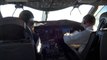 Boeing 787 Dreamliner cockpit - a stylish highlight seen in flight! By [AirClips]