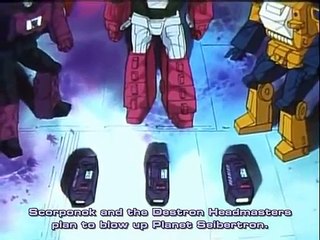 Transformers: Headmasters - The Destruction of Cybertron