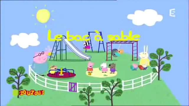 Peppa Pig Le bac sable HD Dessins animés complets pour enfants en Français