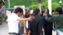 A Young guys Group perfoms a luddi dance at Lok-Virsa Festival held in Islamabad Report by PCCNN Chaudhry Ilyas Sikandar